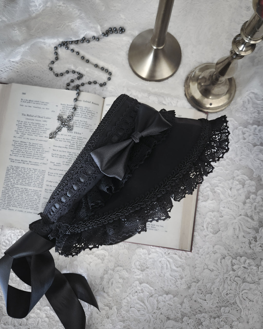 'NIGHTSHADE' Half Bonnet (Wired)