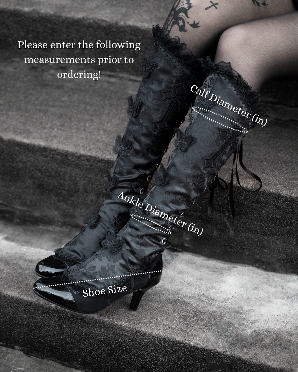 'WINGED ONE' Gaiters [Made-to-Order]