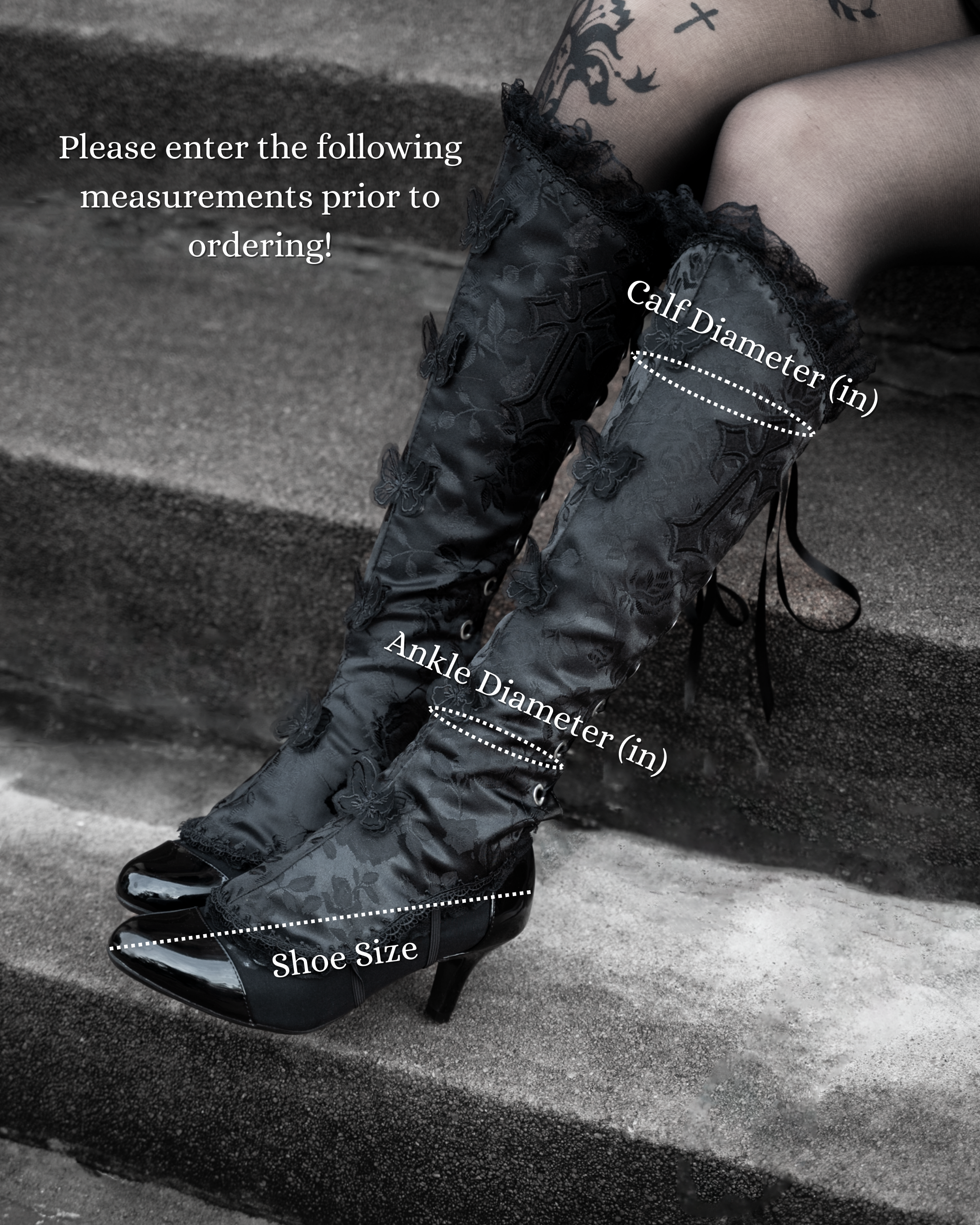 'WINGED ONE' Gaiters [Made-to-Order]