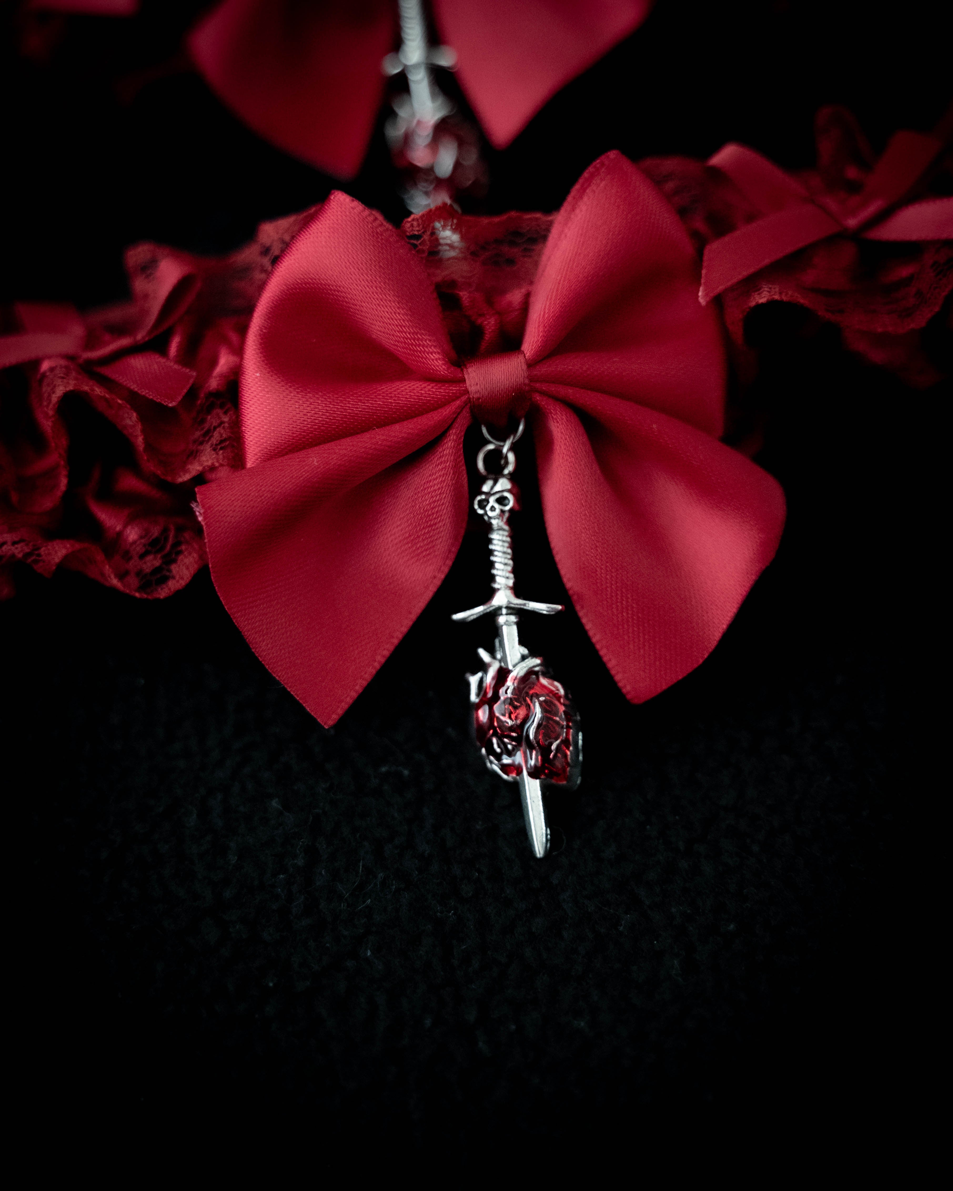 'BLEEDING LOVE' Garters